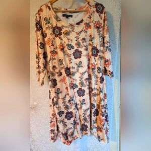Living Doll‎ Dress 2X Summery Floral